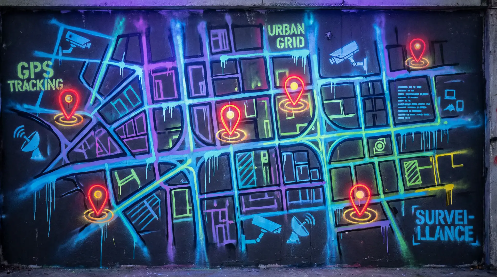 北京健康宝核酸计算规则调整 狗仔追踪地图 - 城市涂鸦风格
